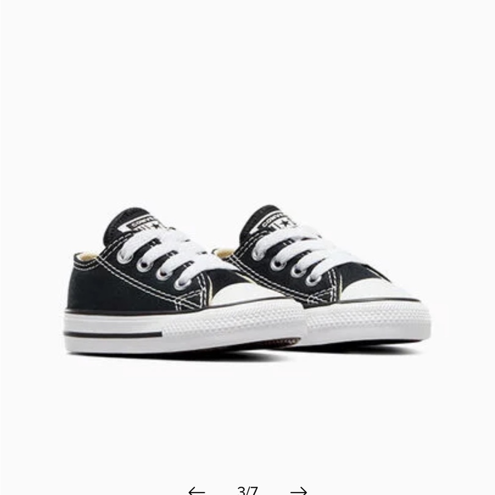 Converse Black Low-Top Sneakers